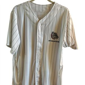 Augusta Sportswear Men’s Gonzaga University Size Large Bulldogs Baseball Jersey‎